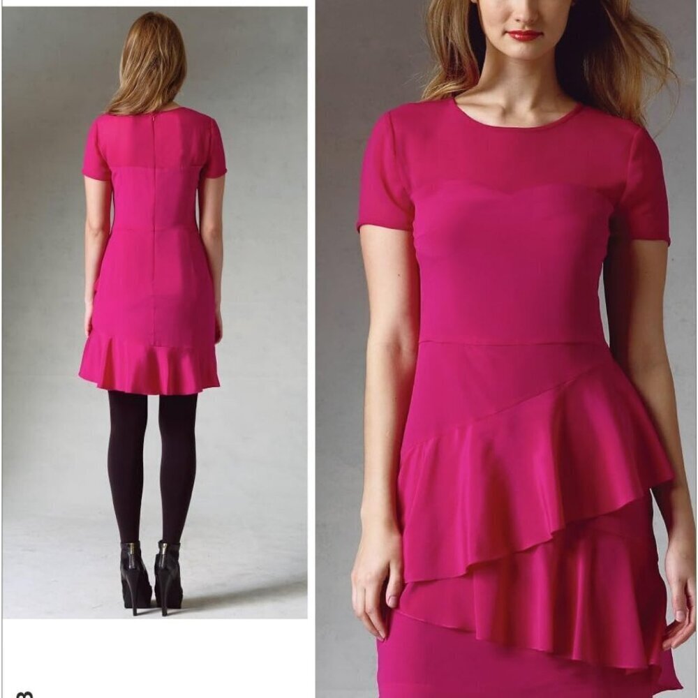 Vogue Sewing Pattern V1383 DONNA KARAN Dress Misses Size 6-14